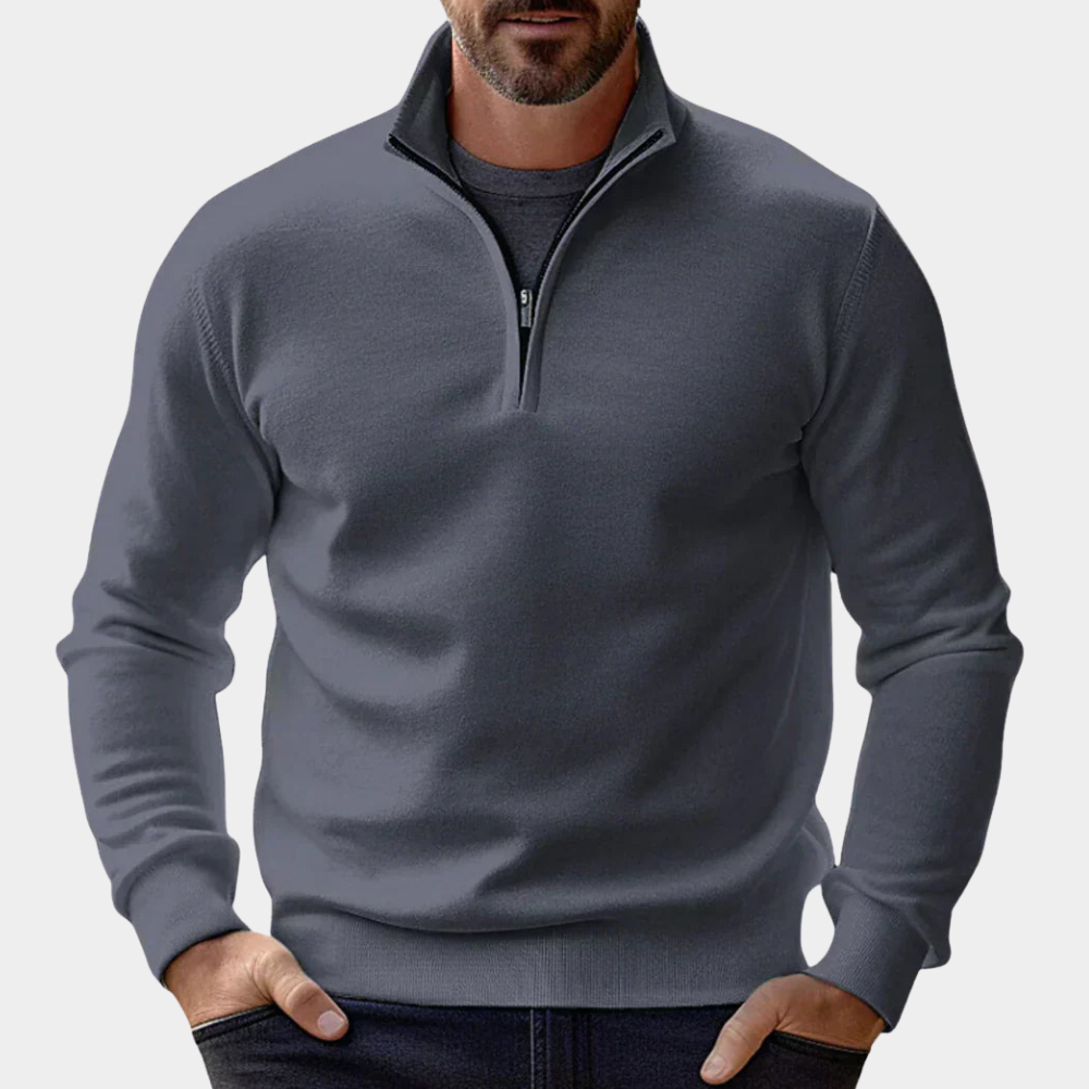 Davis | Gemütlicher Reißverschluss Pullover