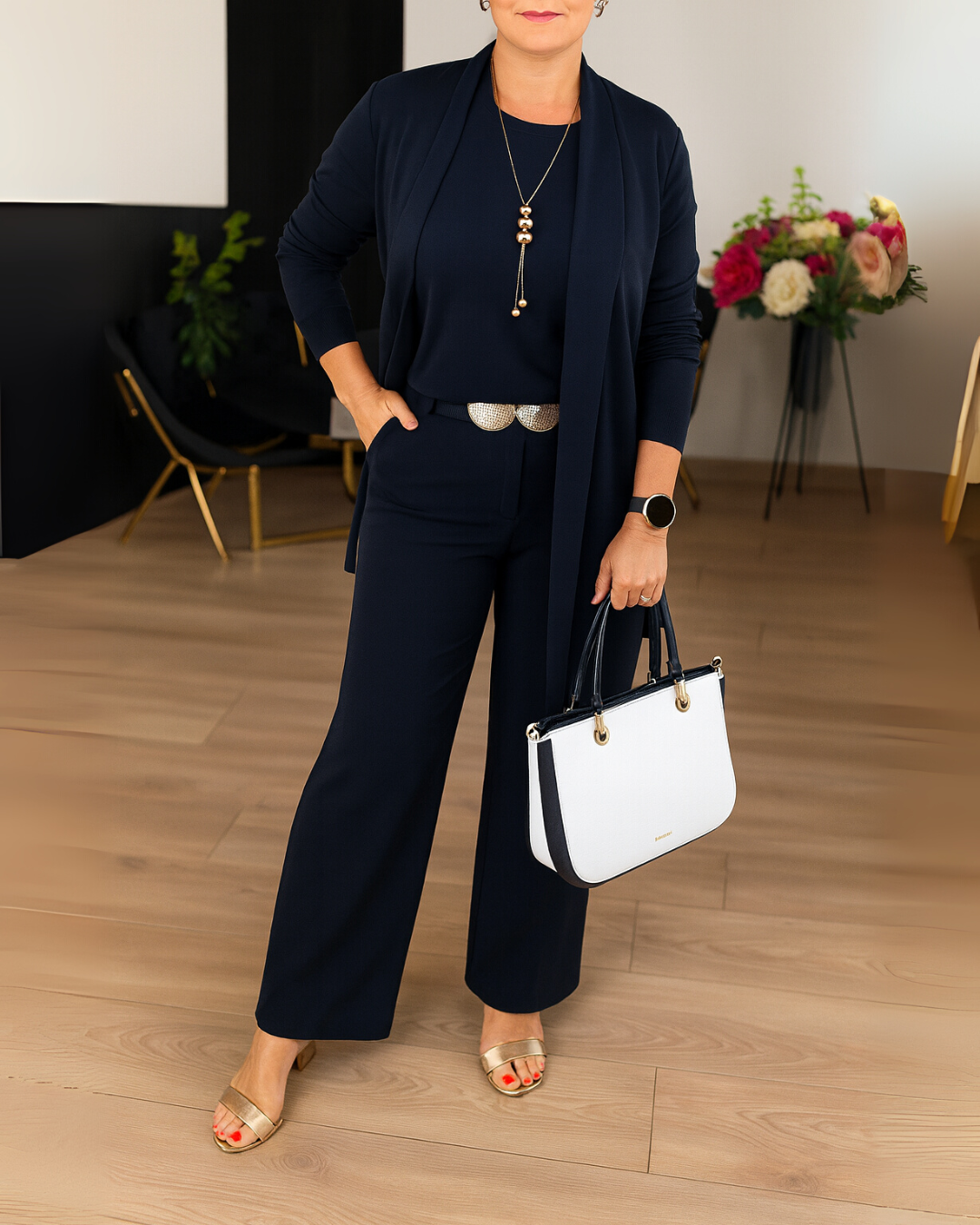 Σοφία | Κομψό και ευέλικτο τριών τεμαχίων γυναικείο σετ