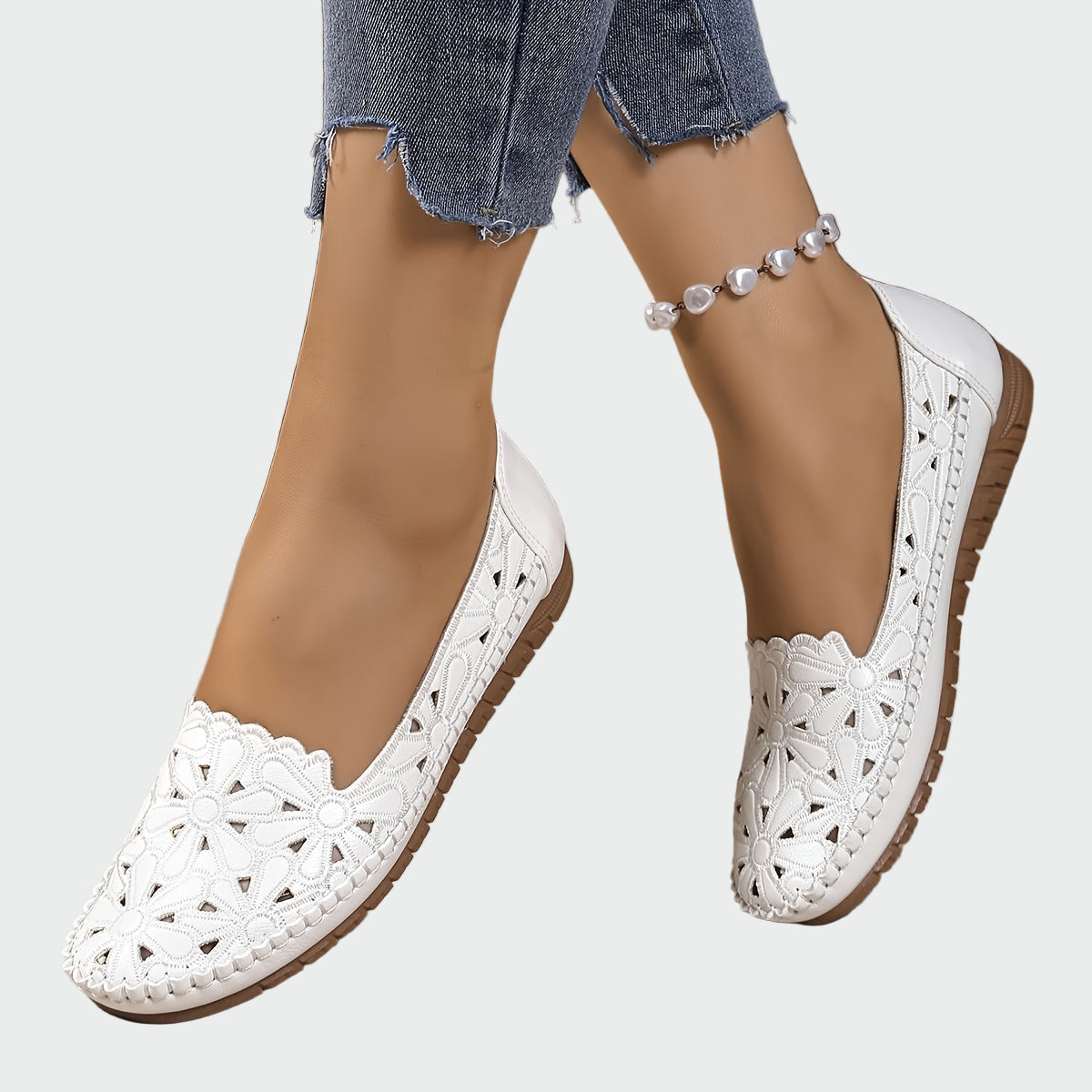 Άνετα Ελαφριά Ορθοπεδικά Παπούτσια με Διατρήσεις