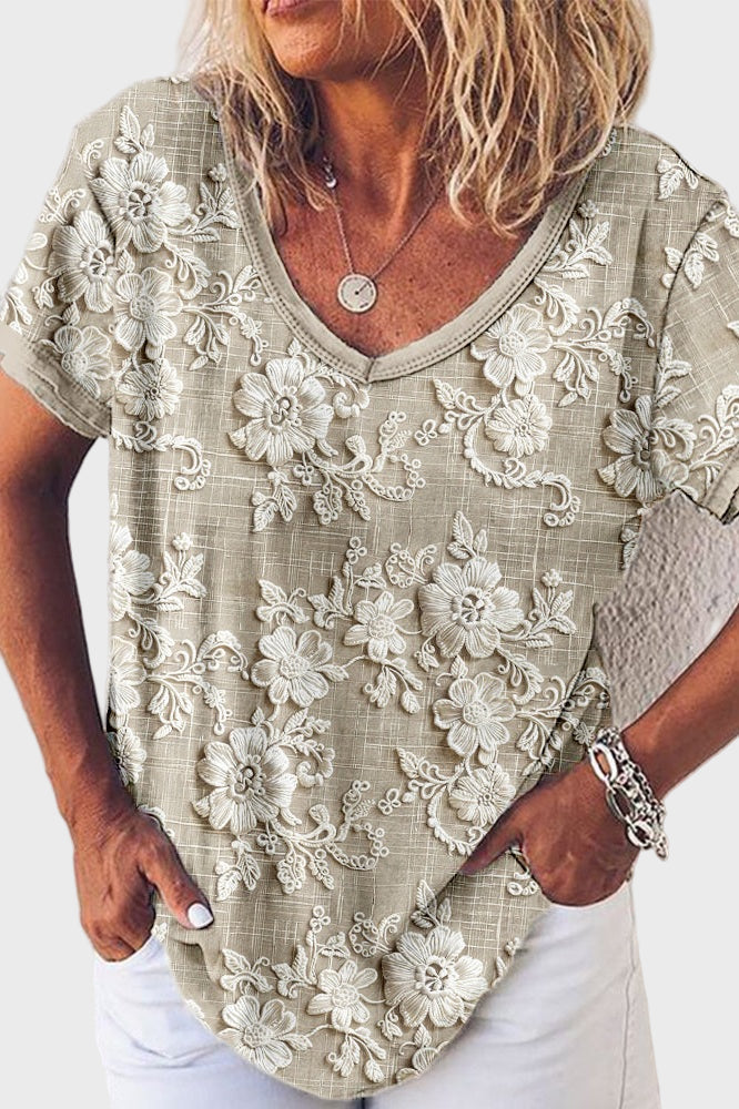 Μπλούζα Πέταλο στο Ηλιοβασίλεμα