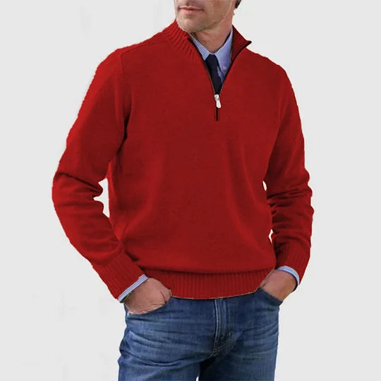 Phalen | Klassischer Half-Zip Pullover