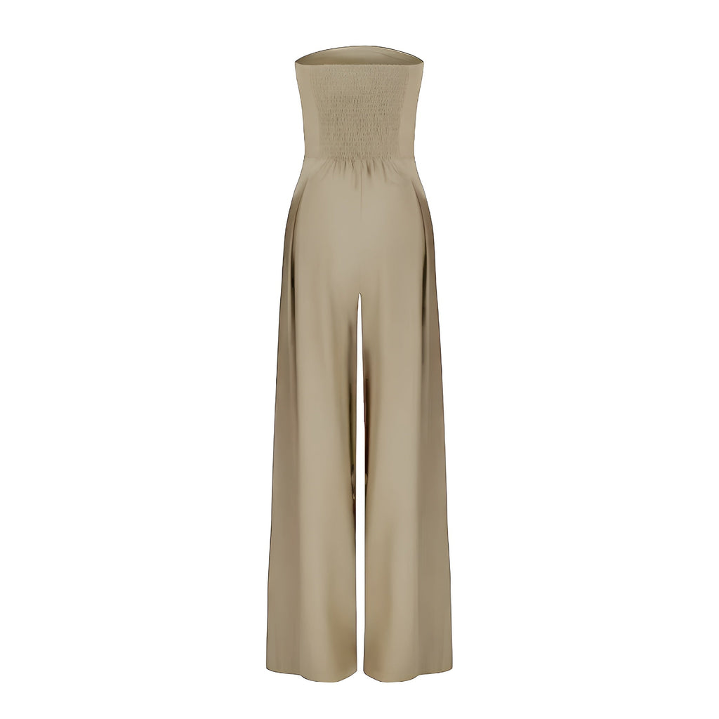 Λίντα | Σαλοπέτα Χωρίς Μανίκια με Φαρδιά Πόδια