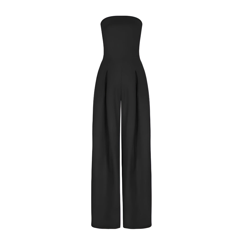 Λίντα | Σαλοπέτα Χωρίς Μανίκια με Φαρδιά Πόδια