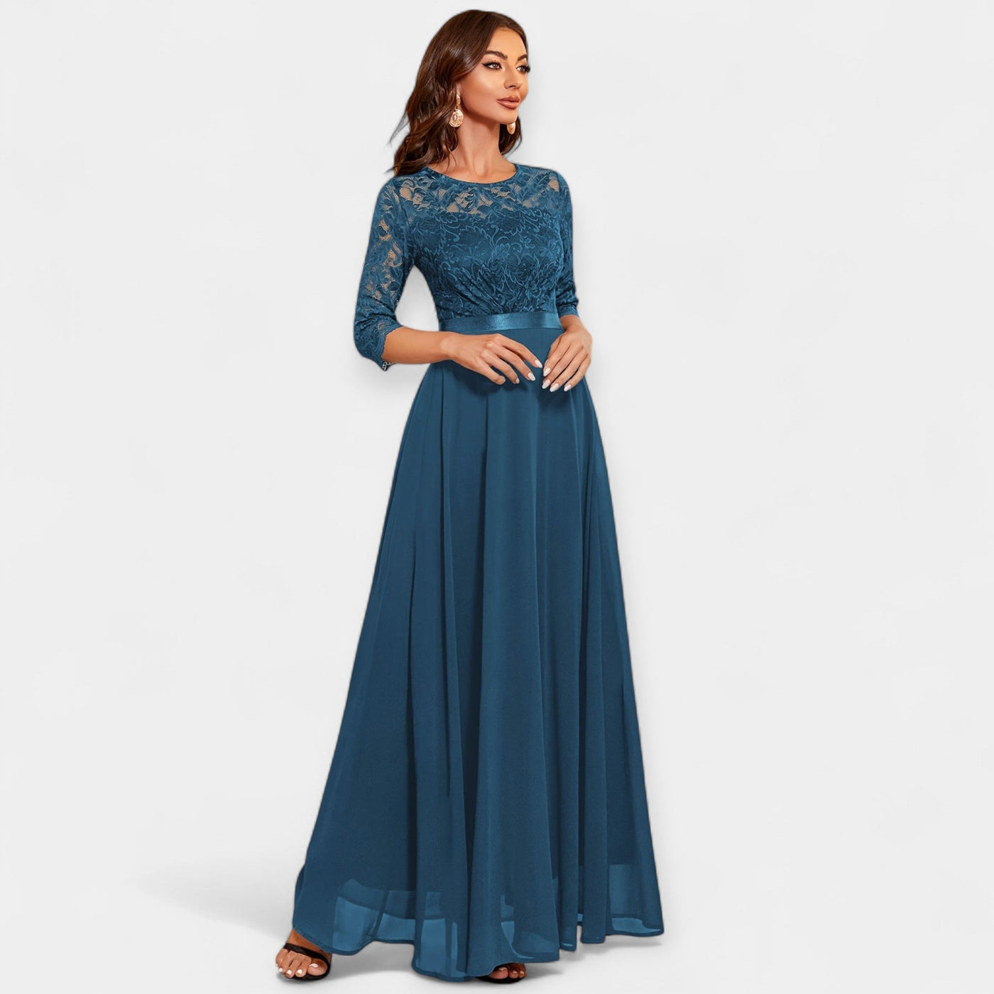 Δαντελωτό Φόρεμα