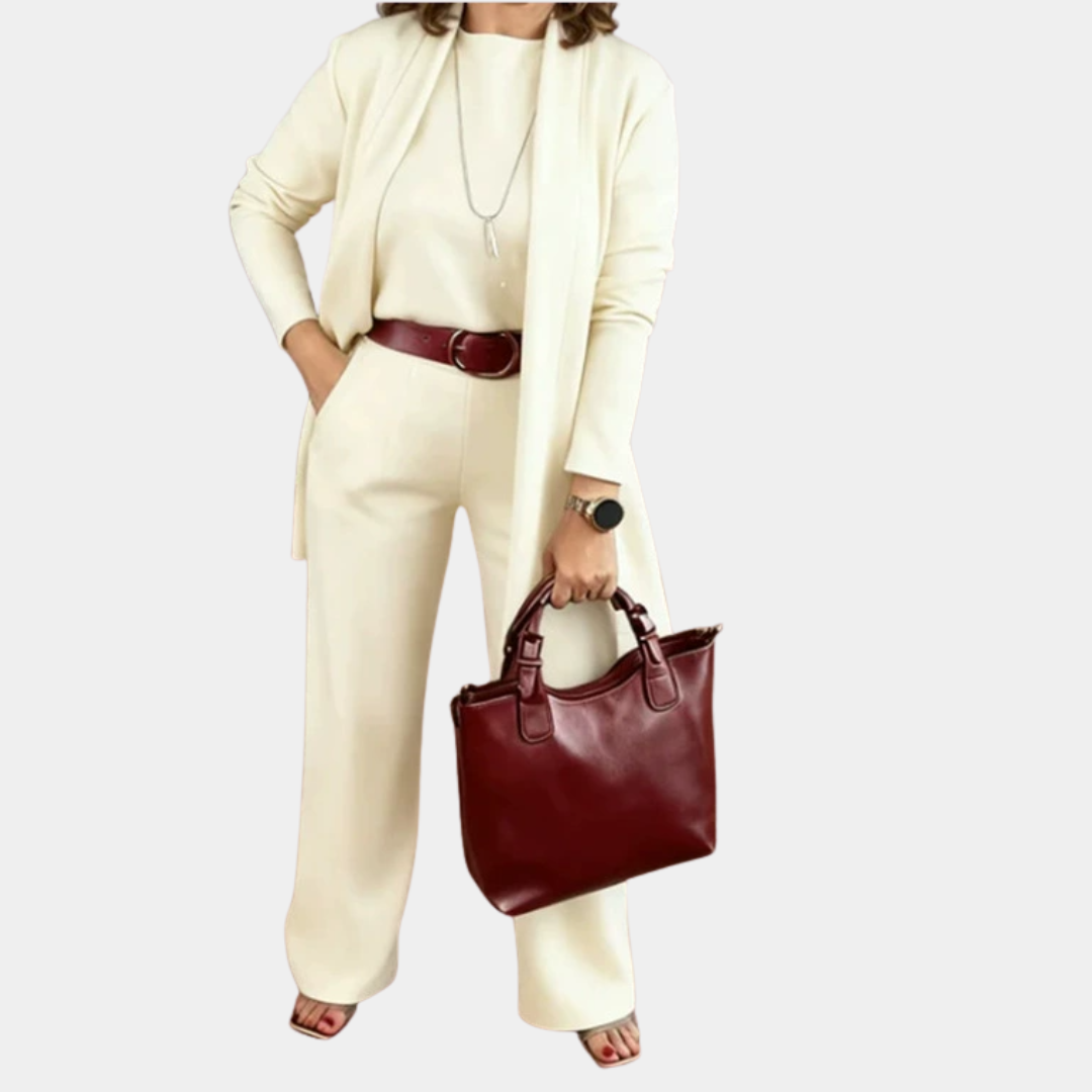 Σοφία | Κομψό και ευέλικτο τριών τεμαχίων γυναικείο σετ