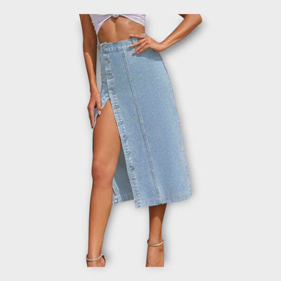 Μάξι Φούστα με Κουμπιά