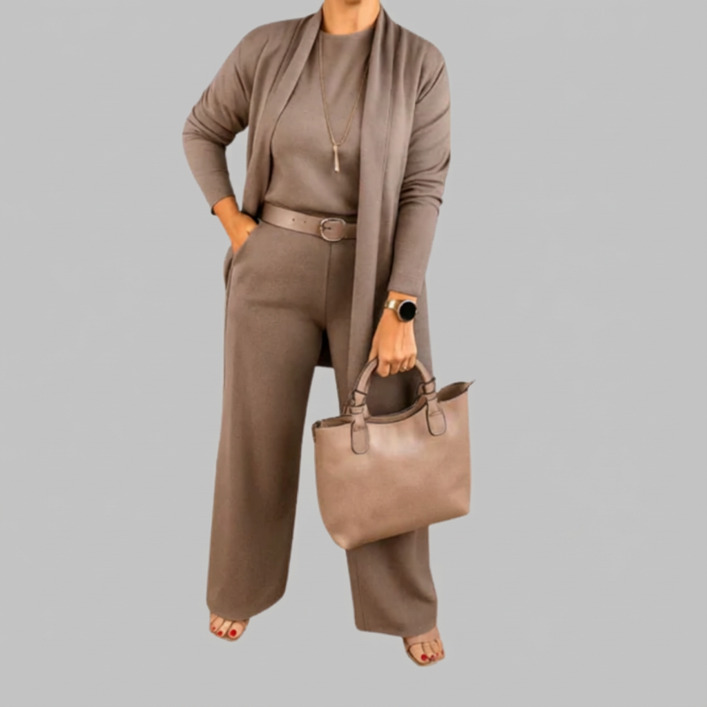 Σοφία | Κομψό και ευέλικτο τριών τεμαχίων γυναικείο σετ