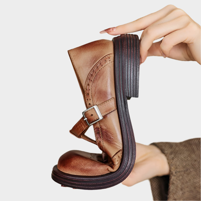 Κλασικά Μοκασίνια Mary Jane